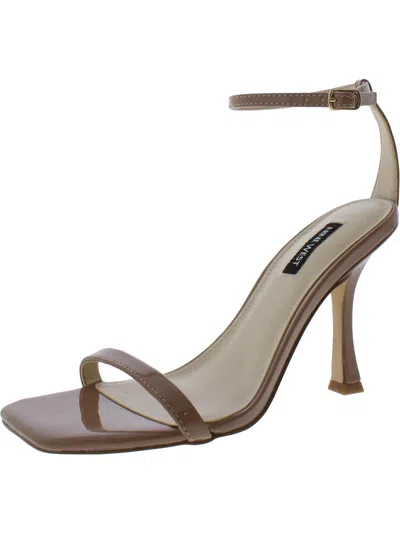 Nine West Yess3 Womens Buckle Dressy Heels In Multi