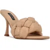 Nine West Yoyo 3 Womens Braided Slide Heels In Multi