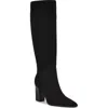 Nine West Zeran Knee High Boot In Black