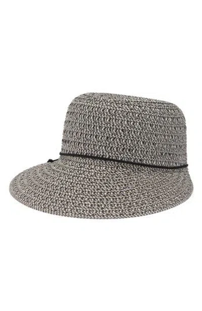 Nine West Zigzag Framer Hat In Gray