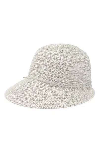 Nine West Zigzag Framer Hat In Neutral