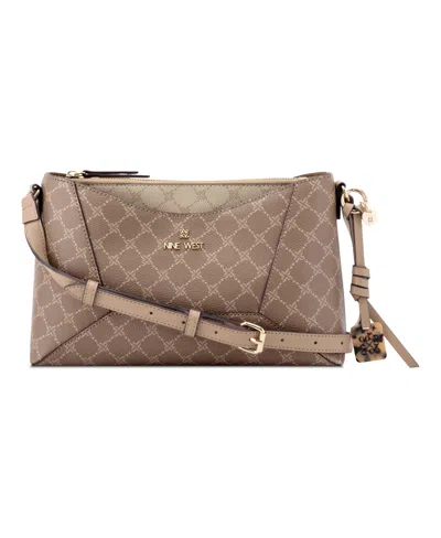 Nine West Zoey Small Crossbody Bag In Brown