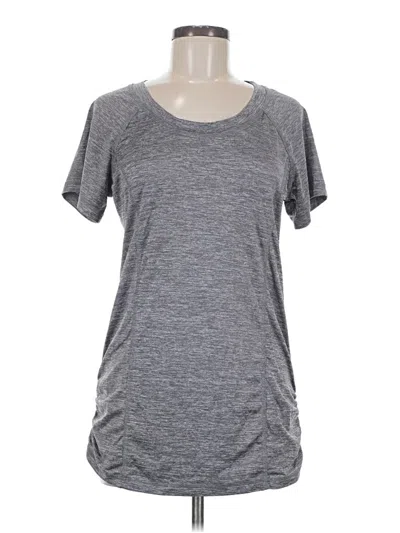 Pre-owned Ninedaily Active T-shirt In Gray