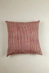 Ninéh Rustic Stripes Hand Block Print Pillow
