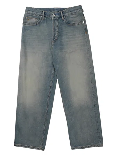 Nine:inthe:morning Jeans Cinque Tasche Loose Fit In Blue