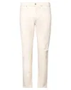 Nine:inthe:morning Nine In The Morning Man Jeans Ivory Size 31 Cotton, Elastane In White
