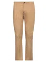 Nine:inthe:morning Nine In The Morning Man Pants Camel Size 36 Cotton, Elastane In Beige