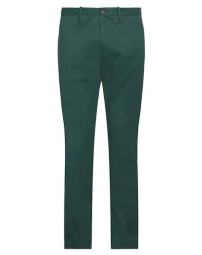 Nine:inthe:morning Nine In The Morning Man Pants Dark Green Size 30 Cotton, Elastane In Green