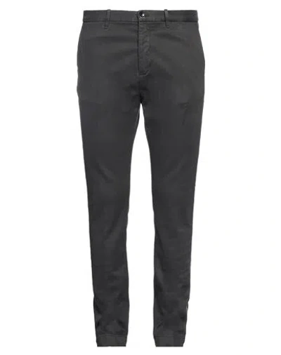 Nine:inthe:morning Nine In The Morning Man Pants Lead Size 36 Cotton, Lyocell, Elastane In Grey