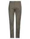 Nine:inthe:morning Nine In The Morning Man Pants Military Green Size 30 Cotton, Elastane
