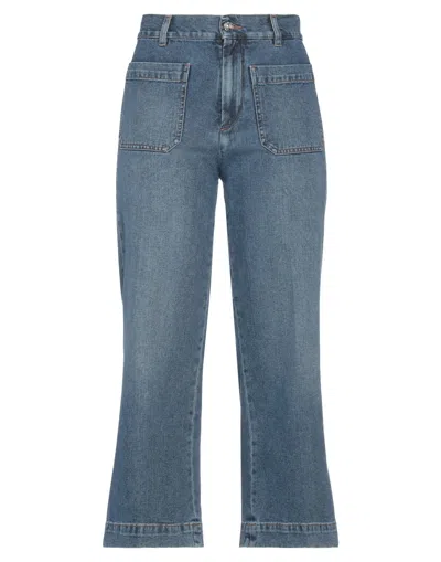 Nine:inthe:morning Nine In The Morning Woman Denim Pants Blue Size 29 Cotton