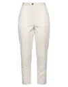 Nine:inthe:morning Nine In The Morning Woman Pants Beige Size 27 Viscose, Cotton, Elastane In Beige