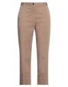 Nine:inthe:morning Nine In The Morning Woman Pants Light Brown Size 29 Cotton, Elastane In Beige