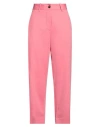 Nine:inthe:morning Nine In The Morning Woman Pants Pink Size 27 Viscose, Cotton, Elastane In Pink