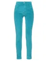 Nine:inthe:morning Nine In The Morning Woman Pants Turquoise Size 29 Cotton, Modal, Elastane In Blue