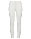 Nine:inthe:morning Nine In The Morning Woman Pants White Size 30 Cotton, Modal, Elastane