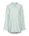 Nine:inthe:morning Nine In The Morning Woman Shirt Light Green Size S Cotton