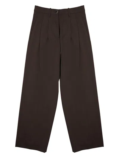 Nine:inthe:morning Women's Mini Trousers - Fall/winter 2025 In Brown