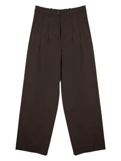 Nine:inthe:morning Stylish Trousers - Mini Fit In Brown