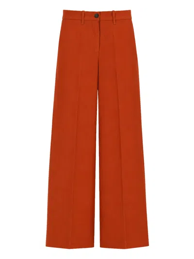 Nine:inthe:morning Chic Mini Trousers For Women - Ss25 Collection In Orange