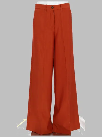 Nine:inthe:morning Chic Mini Trousers For Women - Ss25 Collection In Orange