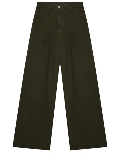 Nine:inthe:morning Pantalone "ottavia" In Green