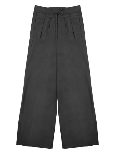 Nine:inthe:morning Chic Trousers For Women - Mini Silhouette In Green