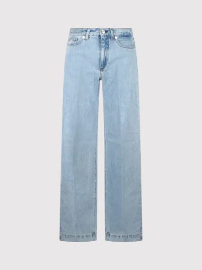 Nine:inthe:morning Wide Leg Blue