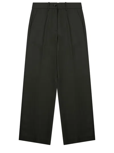 Nine:inthe:morning Women's Tailored Trousers "fiamma" For Ss26 In Green