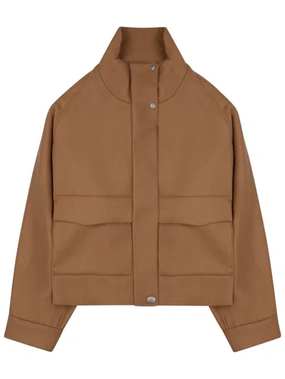 Nine:inthe:morning Women's Wool Sports Jacket In Brown