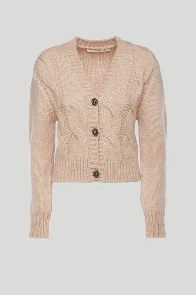 Nineminutes Cardigan The Lola Cammello In Marrone