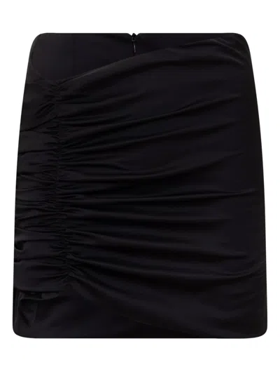 Nineminutes Chic Mini Skirt In Nero