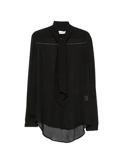 Nineminutes Let It Be Shirt In Black