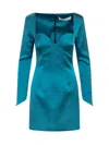 Nineminutes The Elise Mini Dress In Blue