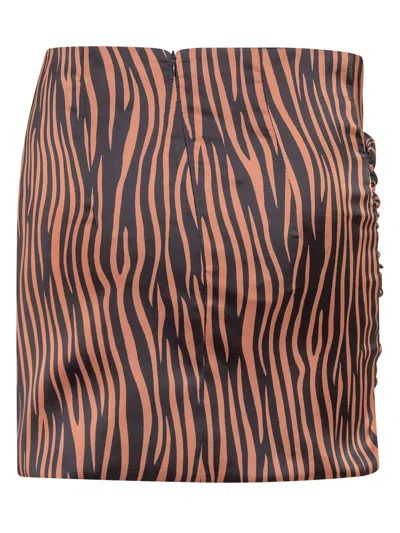 Nineminutes Mini Skirt - The Curling In Tiger
