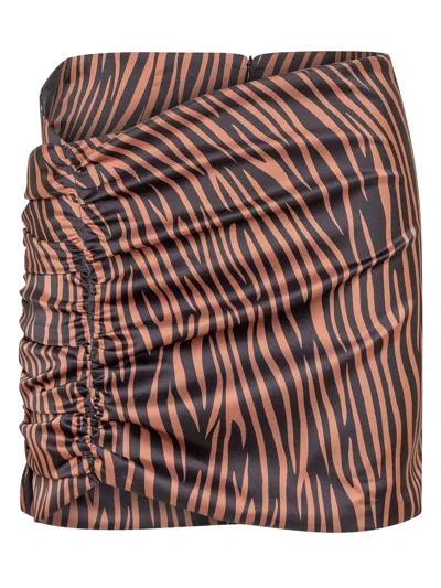 Nineminutes Mini Skirt - The Curling In Tiger