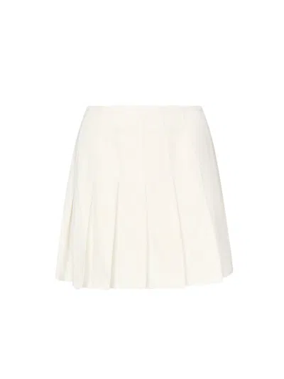 Nineminutes Pleated Tennis Mini Skirt