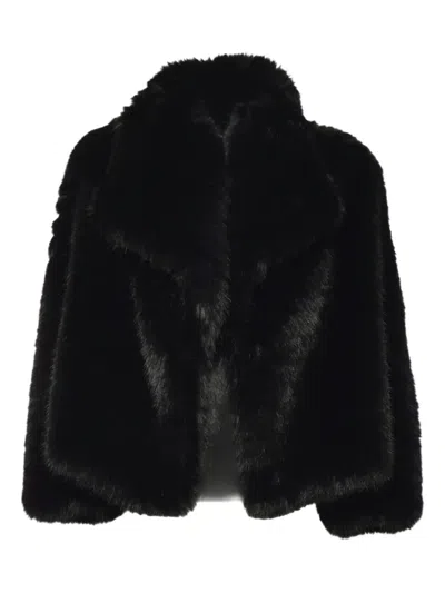 Nineminutes Shawl Collar Jacket In Black