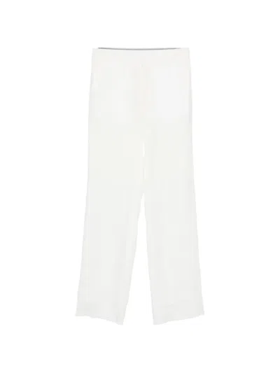 Nineminutes Submarine Trousers In White