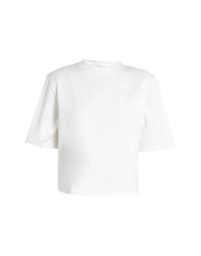 Nineminutes T-shirt In Cotone Woman T-shirt White Size 10 Cotton