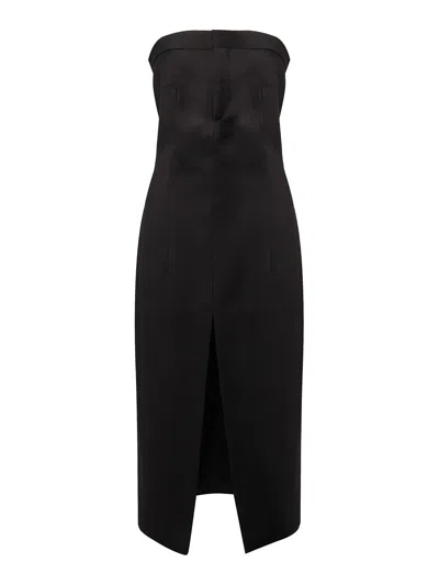 Nineminutes Victoria Flannel Dress In Black