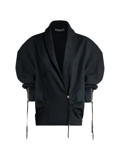 Nineminutes Virgo Oversized Jacket In Black