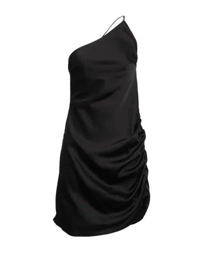 Nineminutes Woman Mini Dress Black Size 8 Polyester, Elastane