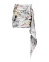 Nineminutes Mini Skirts In Beige