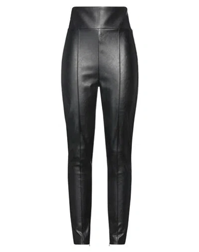 Nineminutes Woman Pants Black Size 2 Polyester, Polyurethane, Elastane