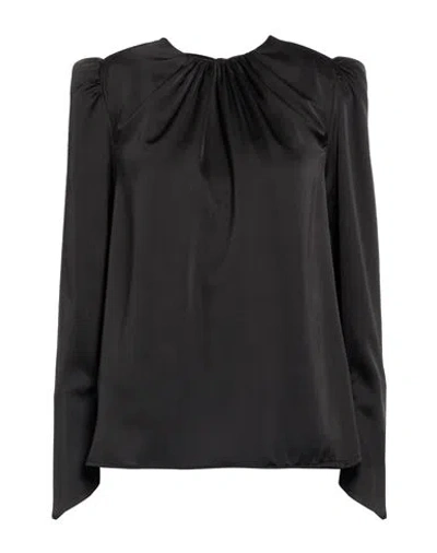 Nineminutes Woman Top Black Size 6 Polyester, Elastane