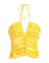 Nineminutes Woman Top Mustard Size 10 Polyester, Elastane In Yellow