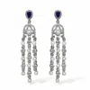 Ninemoo Women's Silver Celeste Cascade Earrings In Silver