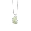 Ninemoo Women's White / Silver Silver Seashell Pearl Necklace