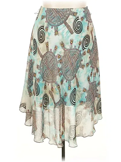 Pre-owned Ninety Casual Skirt In Blue